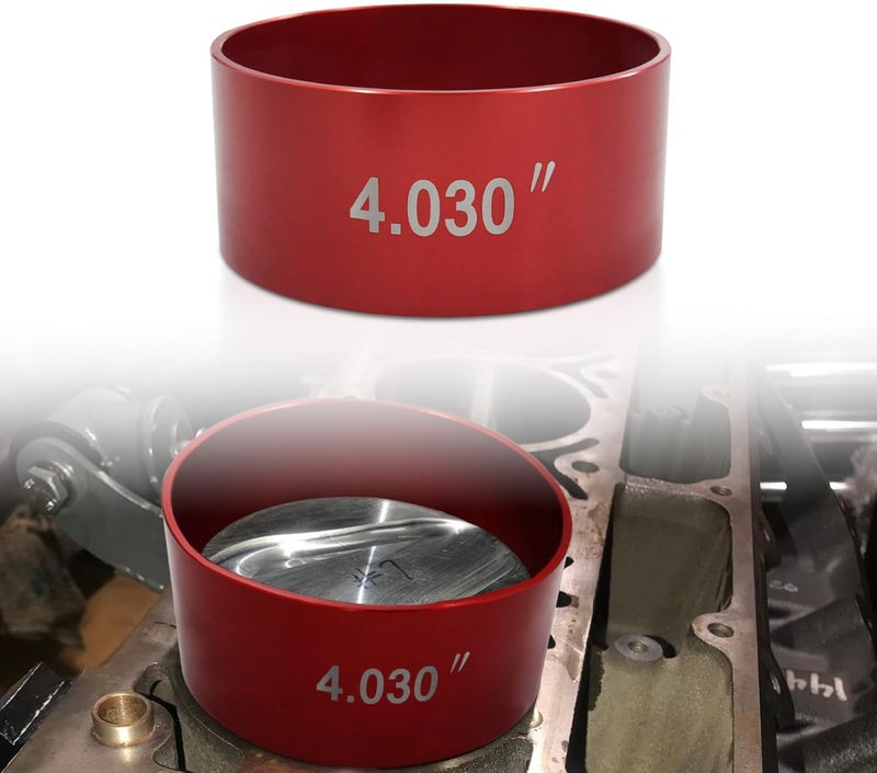 LVOUP Engine Piston Ring Compressor Tool Compatible for 4.030 Inch Bore Tapered - Image 3